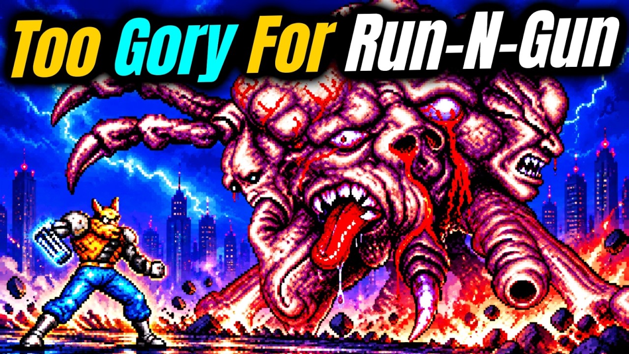 20 Ultra-Gory Run-N-Gun Games That Were Shockingly Brutal!
