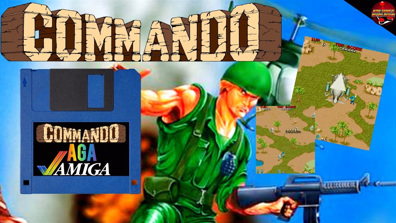 Brand New Commando Amiga AGA Edition 2026 Longplay #amiga #commodoreamiga #amiga500