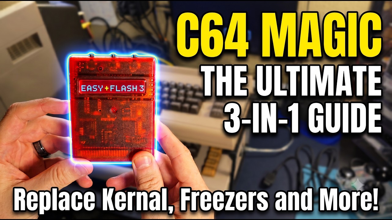 Easy Flash 3 for Commodore 64: The Ultimate 3-in-1 Cartridge?