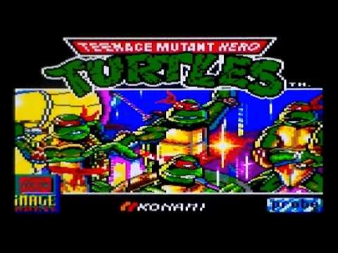 Teenage Mutant Hero Turtles On Amstrad CPC
