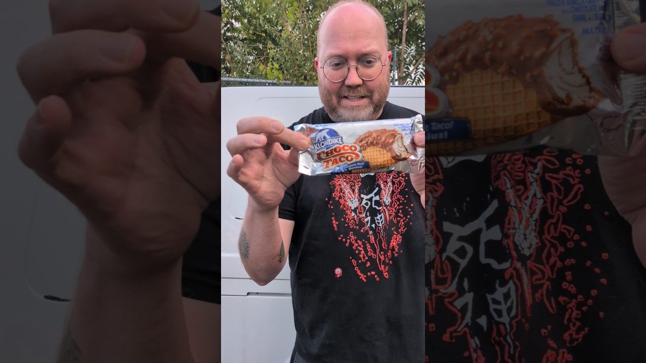 enjoying a discontinued 2022 Choco Taco in 2026