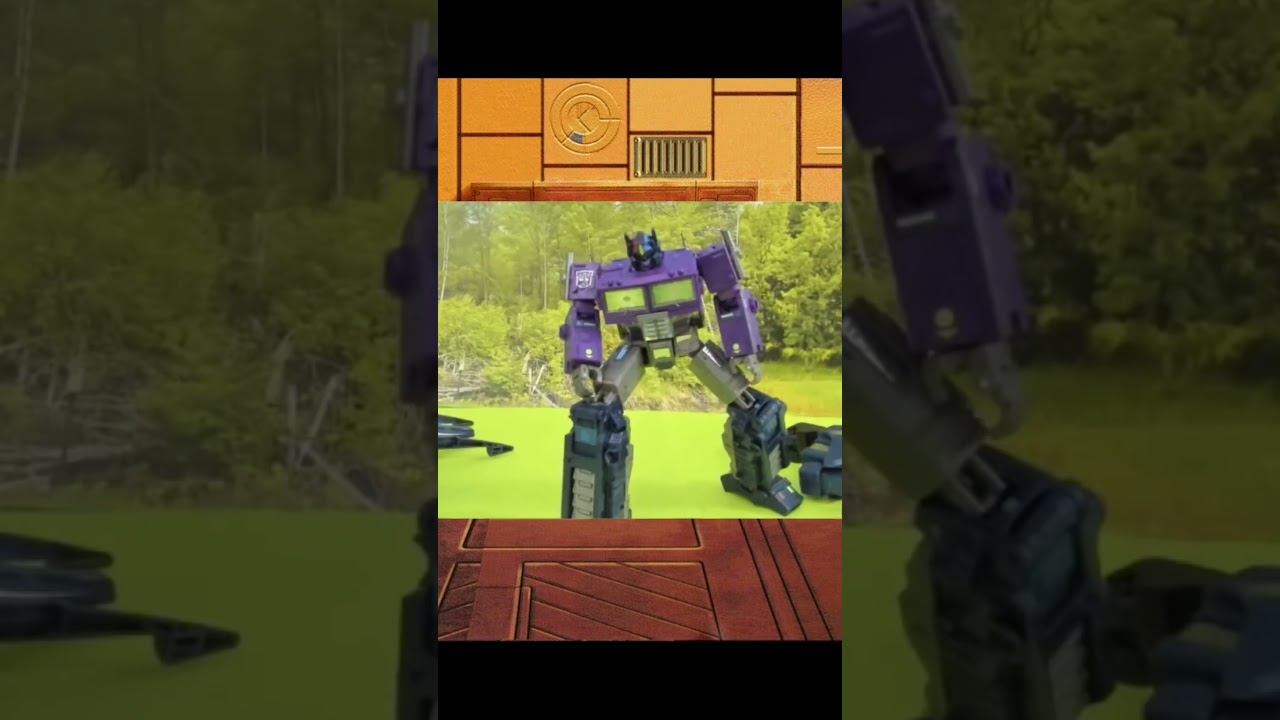 Preview from the extended version of General Electric Defense featuring Shattered Glass Optimus.