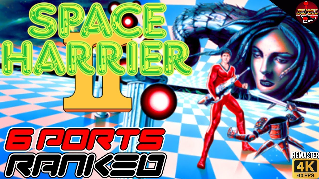 Which Version of Space Harrier II Did I Rank No. 1? 4K #spaceharrier #arcadegames #arcadegaming