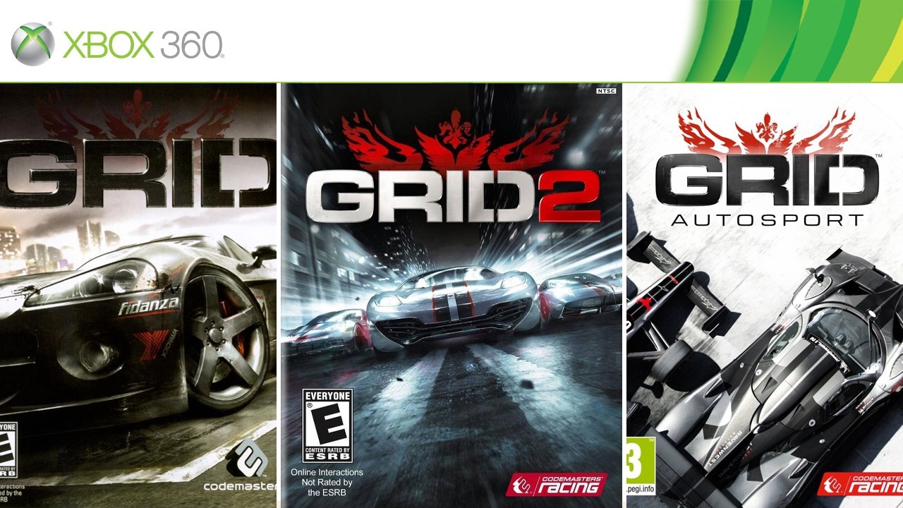GRID Games for Xbox 360