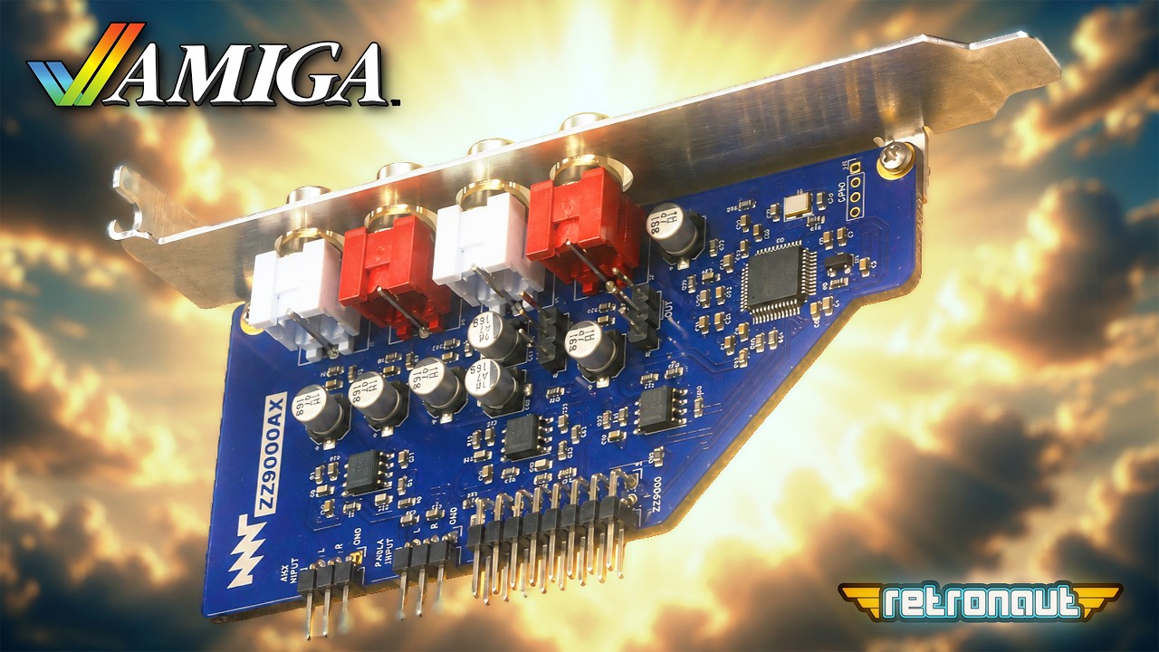 Flawed Genius: The ZZ9000AX Amiga Audio card is GOOD, but it has issues!