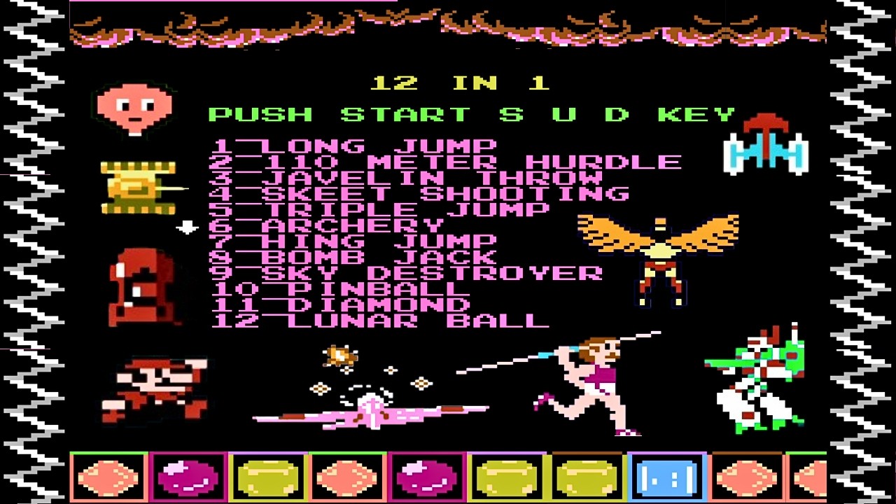 Classic NES 12 in 1 : Epic Retro Gaming Adventure