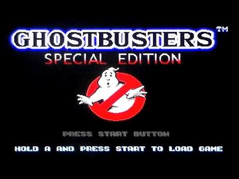 Ghostbusters - Special Edition v3.0 On Megadrive