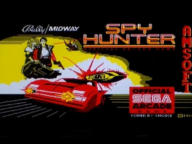 Spy Hunter On Amstrad CPC