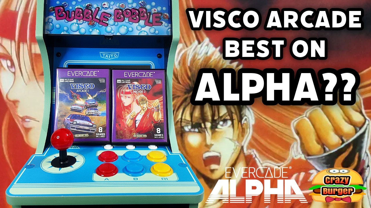 Visco Arcade 1 & 2 - Best On The Evercade Alpha?