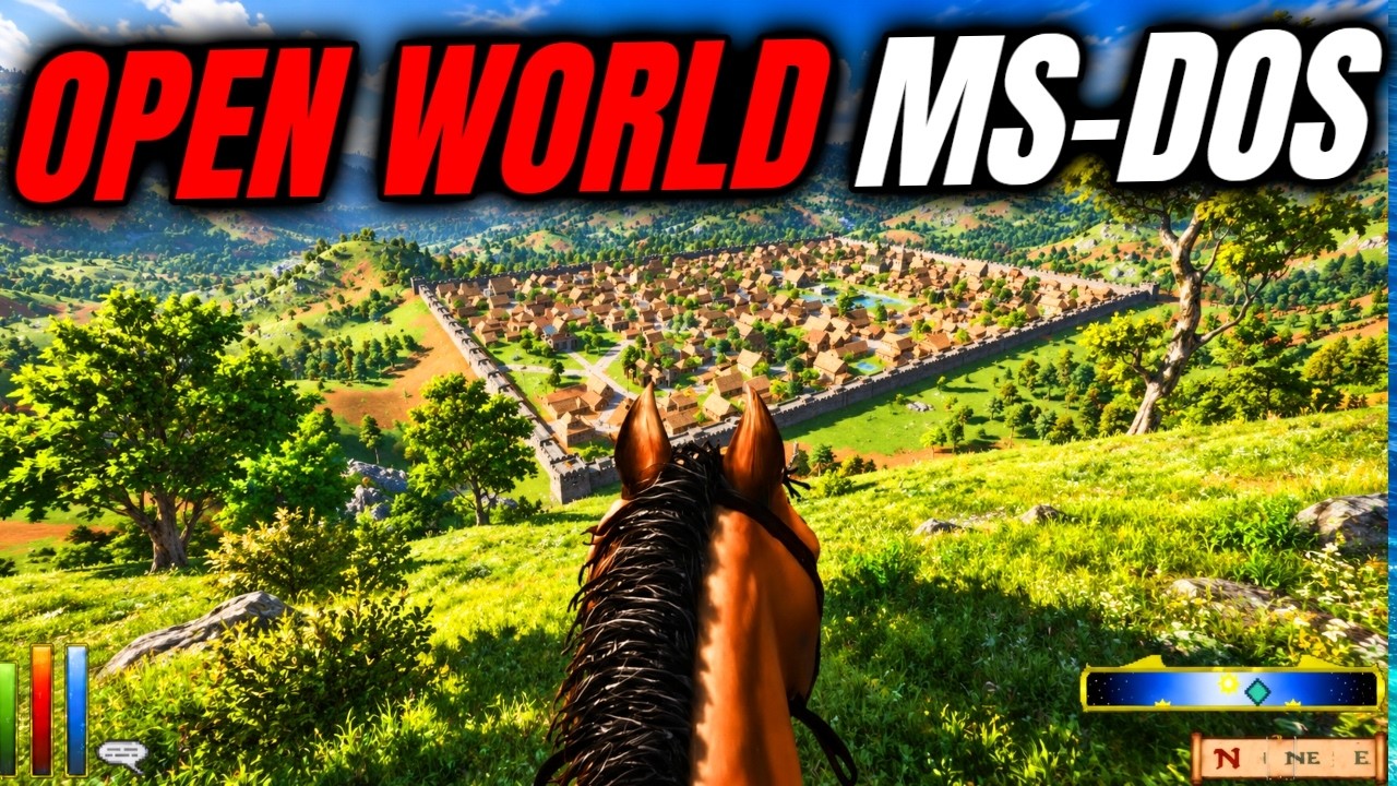 15 MS-DOS Games That Proved Open Worlds Existed Long Before GTA!