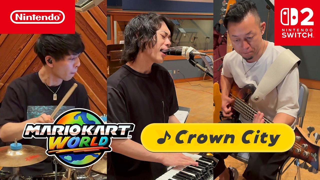 Mario Kart World - Crown City [In the Studio] - Nintendo Music