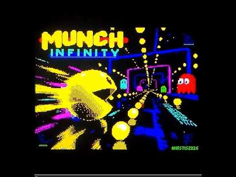 Munch Infinity (2026 Homebrew) on the ZX Spectrum.